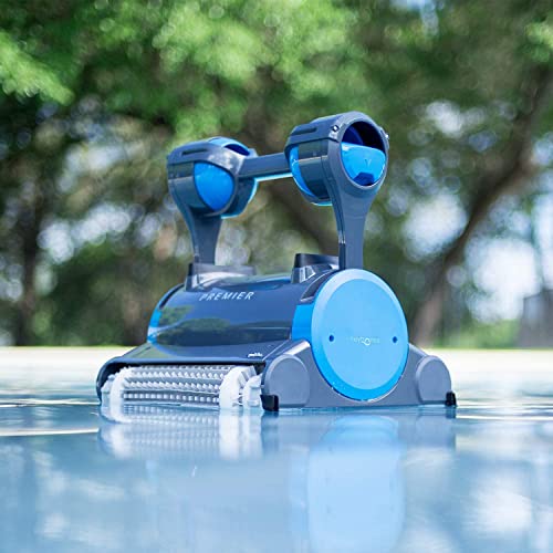 Dolphin Premier Robotic Pool Cleaner (2024 Model) with Multimedia